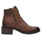 Bota Coturno Fem. Couro Freeway