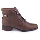 Bota Coturno Fem Pegada 282011 Couro Burnished