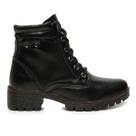 Bota Coturno Feminina C/ Zíper Lateral Br2 Lady Confortável