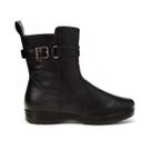 Bota Coturno Feminina Cano Baixo Fivela Mooncity 71129