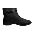 Bota Coturno Feminina Moleca Cano Baixo