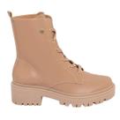 Bota Coturno Feminina Quiz Cano Médio e Salto 4cm 63190804