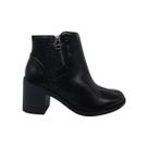 Bota Coturno Feminina Salto Grosso Médio Comfortflex 2599331