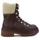 Bota Coturno Feminina Sttern Marrom Cacau - 227-1 Bota Coturno Feminina Sttern Marrom Cacau - 227-1
