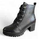 Bota Coturno Feminina Tratorada Cadarço Conforto Ramarim
