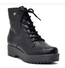 Bota Coturno Feminina Via Marte Tratorado Confortavel 23-608 Bota Coturno Feminina Via Marte Tratorado Confortavel 23-608