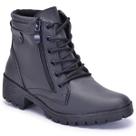 Bota Coturno Feminino Botinha Solado Tratorado Estilo Casual Urbano