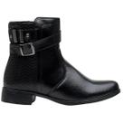 Bota Coturno Feminino Cano Curto Conforto Dona Beja 210 Bota Coturno Feminino Cano Curto Conforto Dona Beja 210