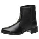 Bota Coturno Feminino Cano Médio Casual Salto Baixo Estilo Confortável Bota Coturno Feminino Cano Médio Casual Salto Baixo Estilo Confortável