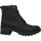 Bota Coturno Feminino Casual Dia a Dia Passio Trabalho Salto Bloco Baixo Cano Médio Bico Redondo Tratorado Conforto Free Way Zara05