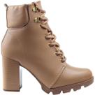 Bota Coturno Feminino Casual Tratorado Beira Rio 9074.103