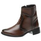 Bota Coturno Feminino Leve Conforto Gmm Shoes Sola Reta Moderna