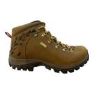 Bota Coturno Feminino Mac BootS Adventure Alecrim 08 Trilha Ultraconforto Couro Caramelo