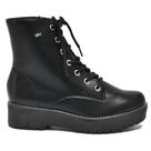 Bota Coturno Feminino Preto Via Marte 004-001-01
