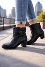 Bota Coturno Feminino Salto Medio Mooncity 73039