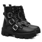 Bota Coturno Feminino Sola Tratorado Macio-27