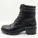 Bota coturno feminino trilha da lua 13310 couro