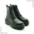 Bota Coturno FootFlex Tratorado Cano Médio Confortável