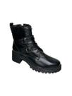 Bota coturno halui feminino ref:401 couro