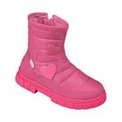 Bota Coturno Infantil Cano Médio Pampili Lucky Pink 711.006