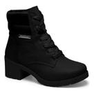 Bota Coturno Infantil Pink Cats Preta Casual Conforto V3371