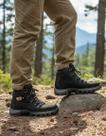 Bota Coturno Masculina Adventure Couro Nobuck Palmilha Gel