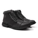 Bota Coturno Masculina Cano Curto Cadarço Macia Conforto Bota Coturno Masculina Cano Curto Cadarço Macia Conforto