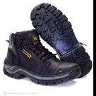 Bota Coturno Masculino Adventure em Couro Conforto Preto Bota Coturno Masculino Adventure em Couro Conforto Preto