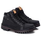 Bota Coturno Masculino Adventure Esporte Trilha Solado Tratorado de Ziper