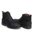 Bota Coturno Masculino Confortavel Botina Anatomica Gel Couro 100 Legitimo