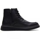 Bota Coturno Masculino em Couro Preto Cód 024086