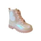 Bota Coturno Menina Mini Sua Cia Perolizada Rosa 7003.00790 Tamanho:20Cor:RosaGênero:Feminino