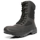 Bota Coturno Militar Couro Adventure Cano Alto Fechamento Cadarço Biqueira Reforçada Sola Borracha Bota Coturno Militar Couro Adventure Cano Alto Fechamento Cadarço Biqueira Reforçada Sola Borracha