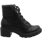 Bota Coturno Moleca Napa Floather Zurique Feminina