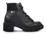 Bota Coturno Moleca Tratorada Salto Bloco Feminina 5338 103