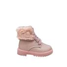 Bota Coturno Molekinha 2126.524 Infantil Menina Rosa Desenho do tecido:RosaTamanho:22Gênero:Infantil