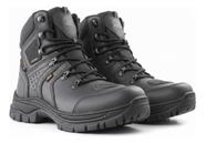 Bota Coturno Motociclista Cano Longo Couro Masculina
