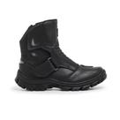 Bota Coturno Motociclista Couro Legítimo Reforçada Calçado Segurança Bico Protetor
