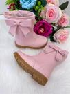 Bota Coturno Ortobaby Lorena Rosa para Bebê - Conforto e Estilo Bota Coturno Ortobaby Lorena Rosa para Bebê - Conforto e Estilo