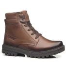 Bota Coturno Pegada 181553 Cano Médio Masculino Pinhão