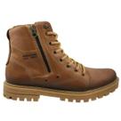 Bota Coturno Pegada Casual Couro Cano Curto Masculino Latego Marrom Bota Coturno Pegada Casual Couro Cano Curto Masculino Latego Marrom