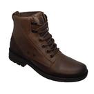 Bota Coturno Pegada Pull Up Coffe Camurça Marrom 181301-05