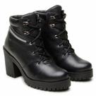 Bota coturno preto