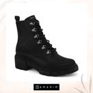 Bota Coturno Ramarim Preto Coleção 2023 Ref 23-11122