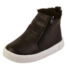 Bota coturno tênis cano alto infantil baby menina forrada de pelúcia super macia Bota coturno tênis cano alto infantil baby menina forrada de pelúcia super macia