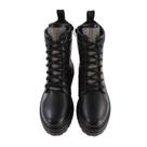 Bota Coturno Tratorada Strass Preta Bota Coturno Tratorada Strass Preta