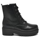 Bota Coturno Via Marte Detalhe Strass Tratorado 005-006