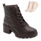 Bota Coturno Via Marte M e Meia VM26-00100 Bota Coturno Via Marte M e Meia VM26-00100