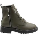 Bota Coturno Vizzano Napa Floather Cano Médio 14 Centímetro Feminino