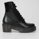 Bota Coturno Zatz Tratorada Translúcida Feminina